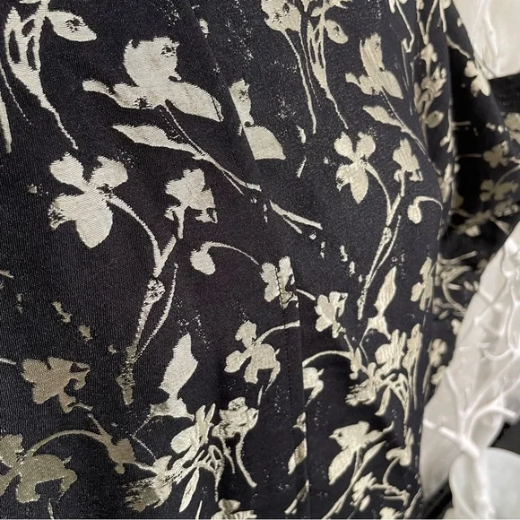 Zara W & B Collection Jacket. Stunning, Black & Gold Jacket - Picture 7 of 9